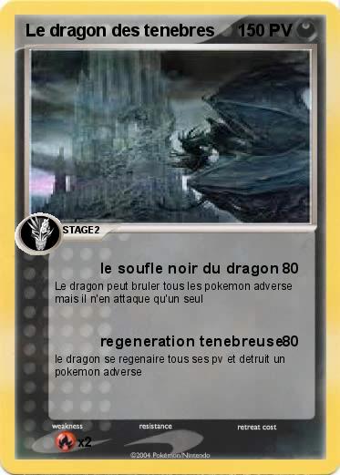 Pokemon Le dragon des tenebres