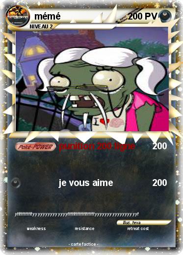 Pokemon mémé