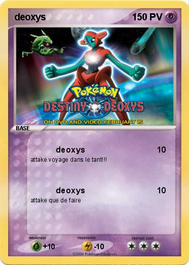 Pokemon deoxys