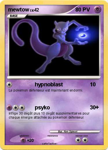 Pokemon mewtow