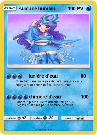 Pokemon suicune humain