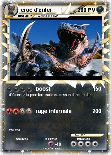 Pokemon croc d'enfer