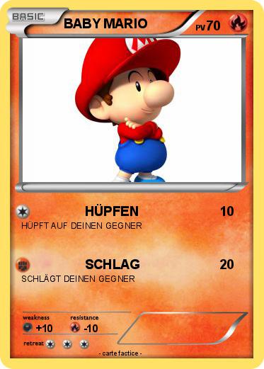 Pokemon BABY MARIO