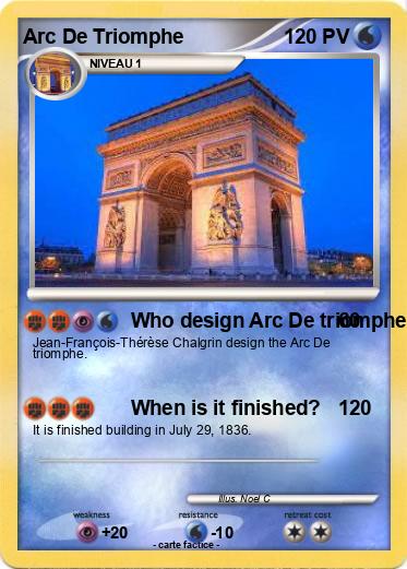 Pokemon Arc De Triomphe