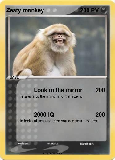 Pokemon Zesty mankey