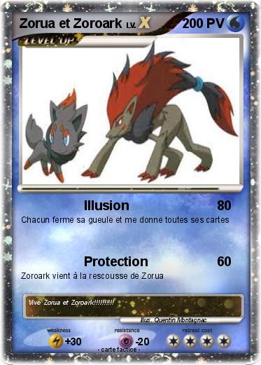 Pokemon Zorua et Zoroark