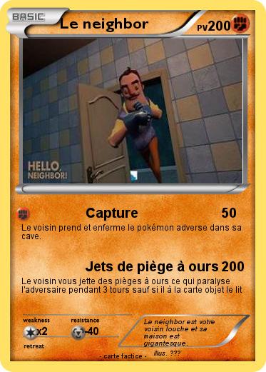 Pokemon Le neighbor