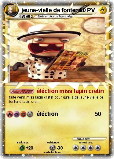 Pokemon jeune-vielle de fontené