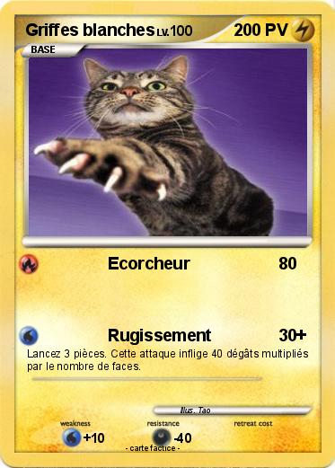 Pokemon Griffes blanches