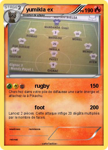 Pokemon yumikla ex