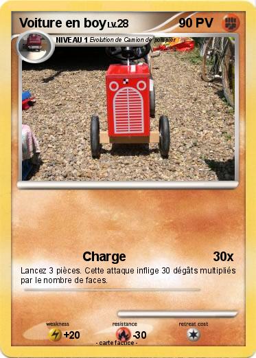 Pokemon Voiture en boy