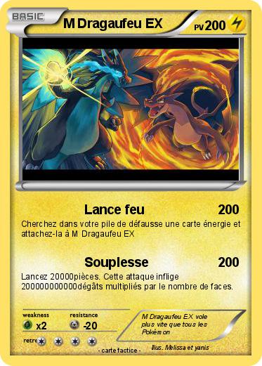 Pokemon M Dragaufeu EX