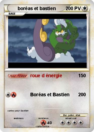 Pokemon boréas et bastien