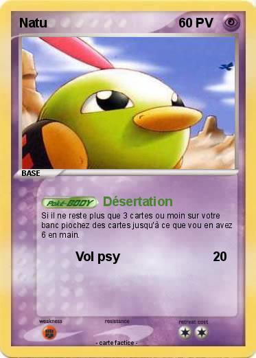 Pokemon Natu