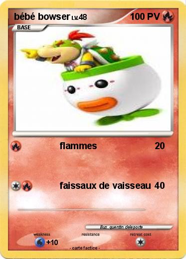 Pokemon bébé bowser