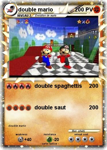 Pokemon double mario