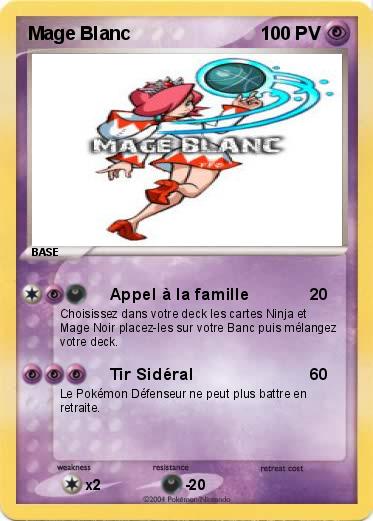 Pokemon Mage Blanc