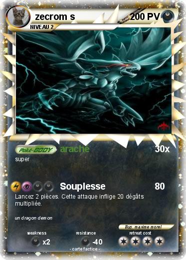 Pokemon zecrom s