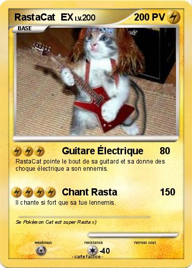 Pokemon RastaCat  EX
