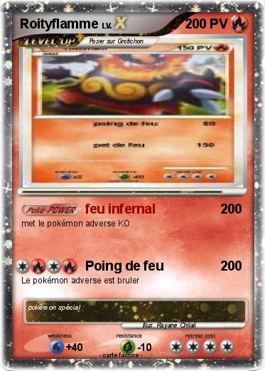 Pokemon Roityflamme