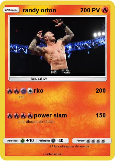Pokemon randy orton