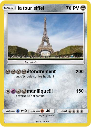 Pokemon la tour eiffel