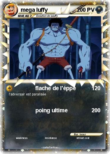Pokemon mega luffy