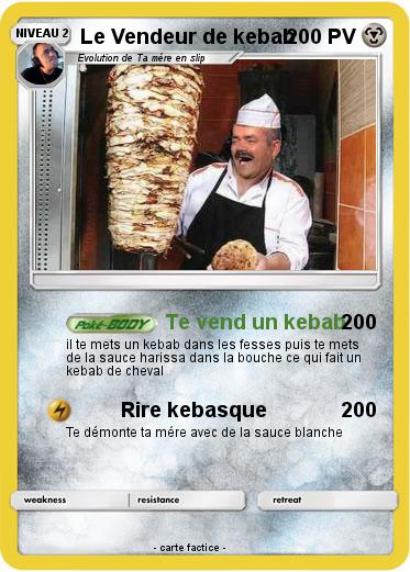 Pokemon Le Vendeur de kebab