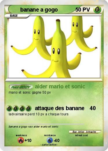 Pokemon banane a gogo