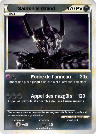 Pokemon Sauron le Grand