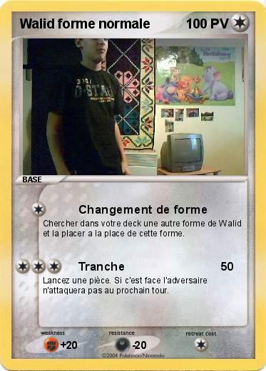 Pokemon Walid forme normale
