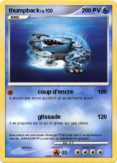 Pokemon thumpback