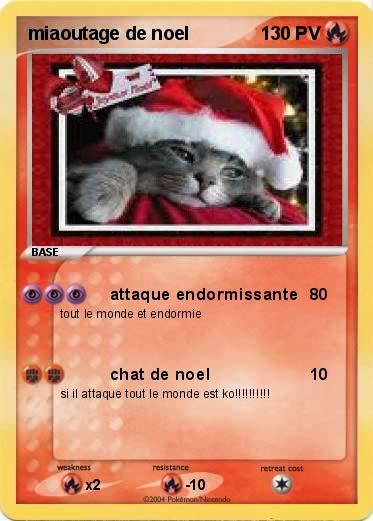 Pokemon miaoutage de noel