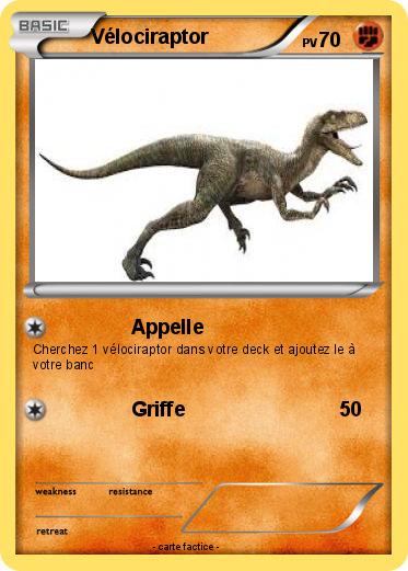 Pokemon Vélociraptor