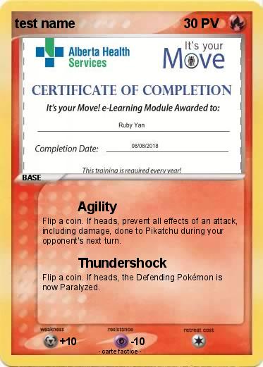 Pokemon test name