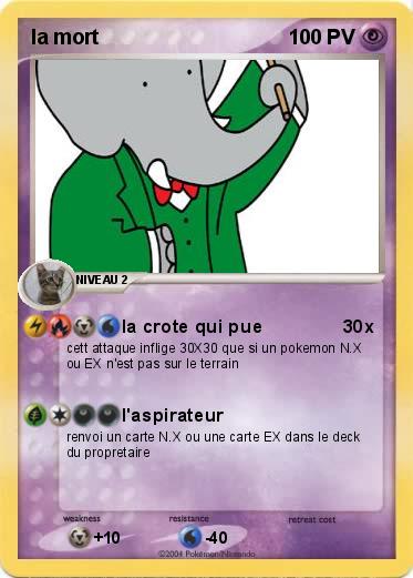 Pokemon la mort