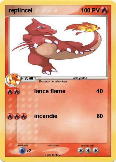 Pokemon reptincel