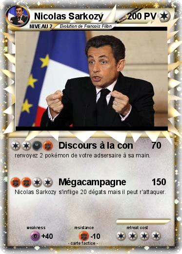 Pokemon Nicolas Sarkozy