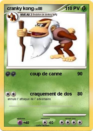 Pokemon cranky kong