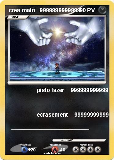 Pokemon crea main   9999999999999