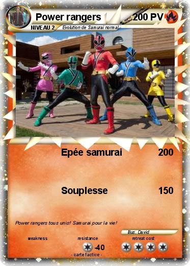 Pokemon Power rangers