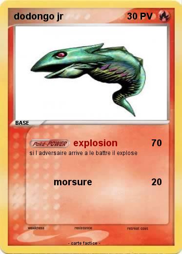 Pokemon dodongo jr