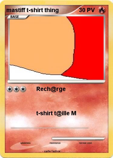 Pokemon mastiff t-shirt thing