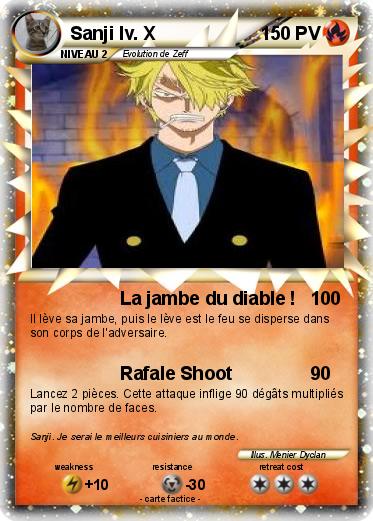 Pokemon Sanji lv. X