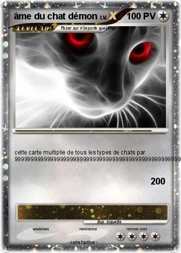 Pokemon âme du chat démon