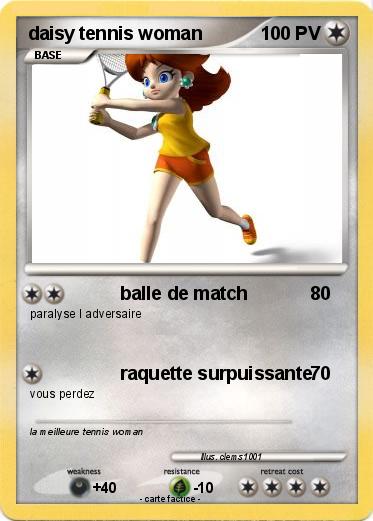 Pokemon daisy tennis woman