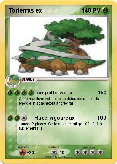 Pokemon Torterras ex