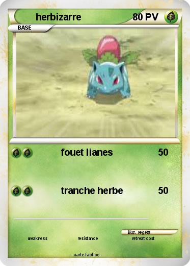 Pokemon herbizarre