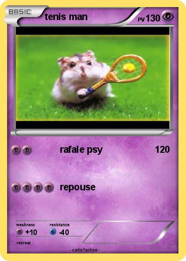 Pokemon tenis man