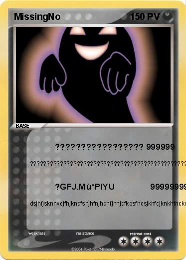 Pokemon MissingNo